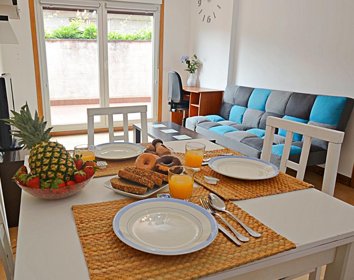 Apartamento Con Piscina Proximo A Sanxenxo Ngoại thất bức ảnh